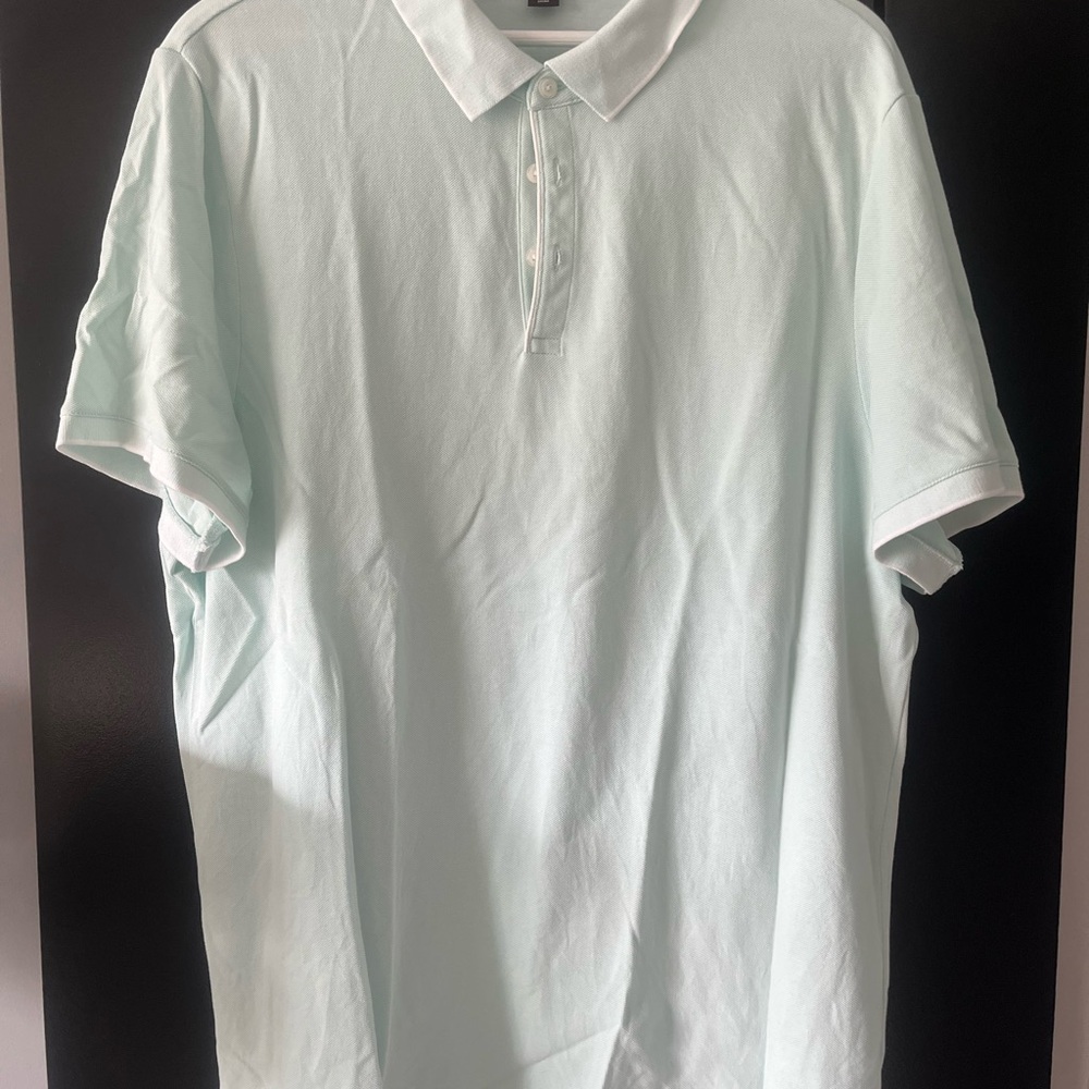 Michael Kors Soft Blue Polo Shirt
